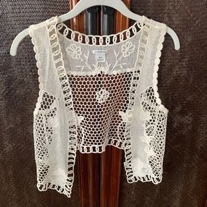 Woven Club Monaco Vest